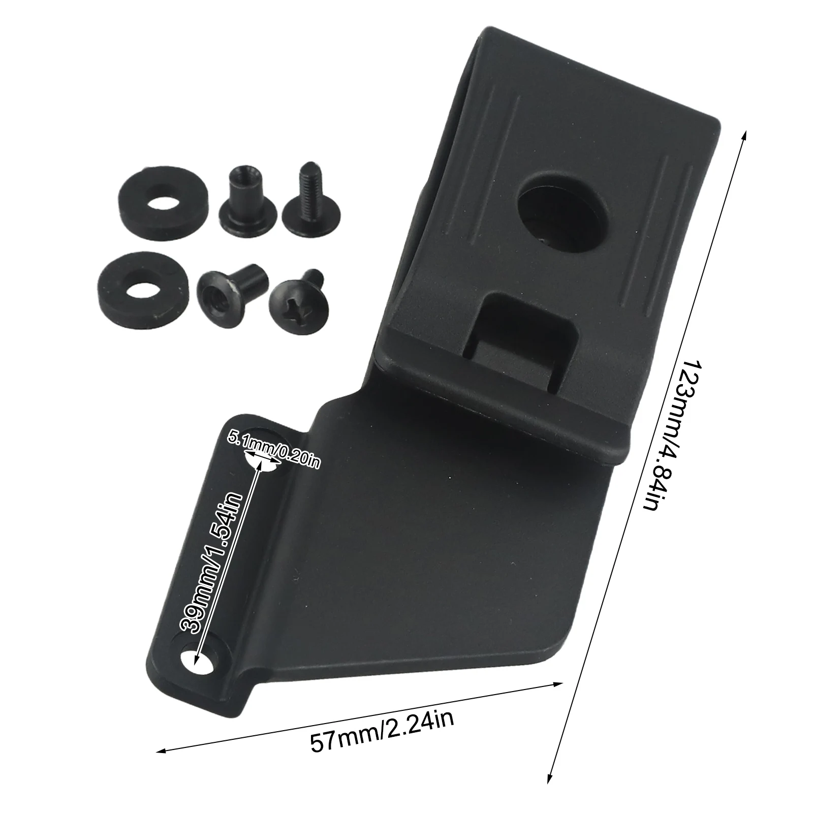 360 Degree Rotatable Clip Belt Clip Accessories Tool Accessory For Adventures Long-lasting Use Tool Sheath For Camping