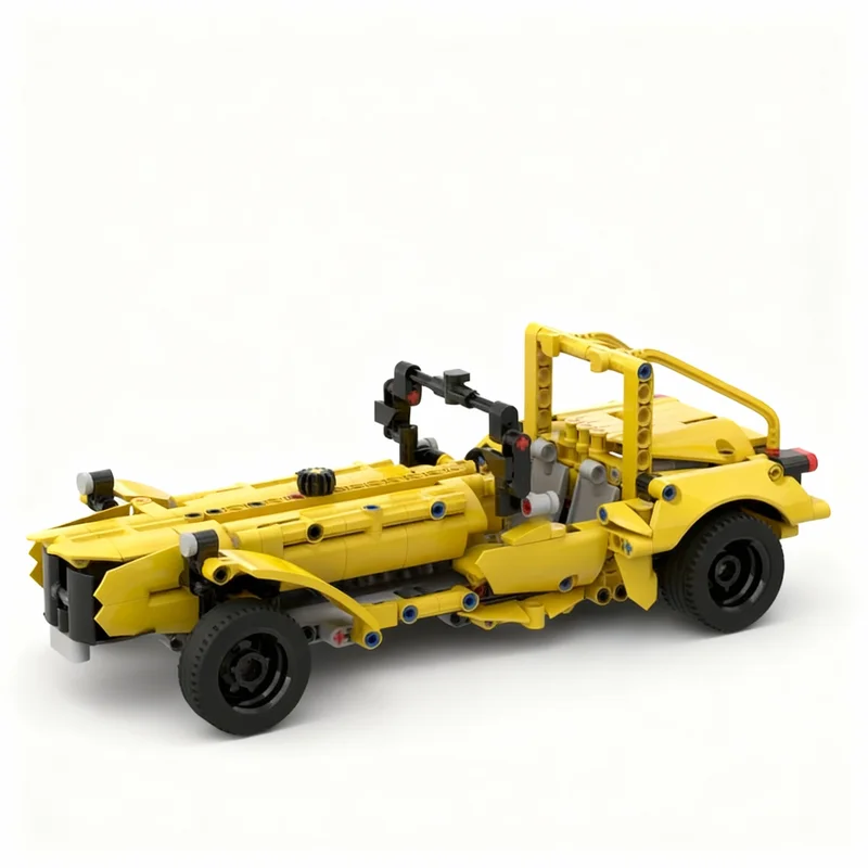 524pcs MOC Technical Caterham Seven Model Building Blocks Construction Toys Christmas Gifts Assemble Creative Idea Presentation