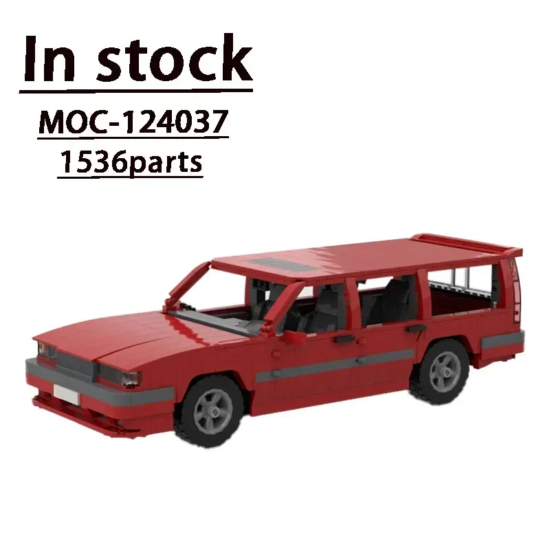 MOC-124037T-5R Station Wagon Assembly Building Block Model • 1536 Parts Building Blocks Adult Kids Birthday Custom Toy Gift