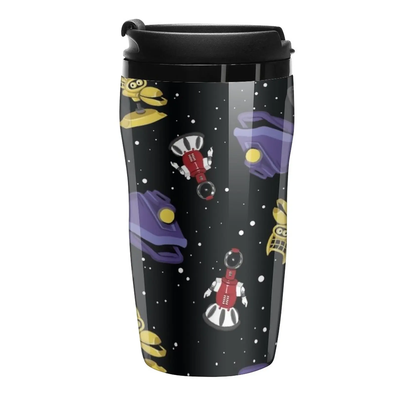 

New Robot Roll Call! Travel Coffee Mug Tea Cup Black Coffee Cup Coffee And Tea