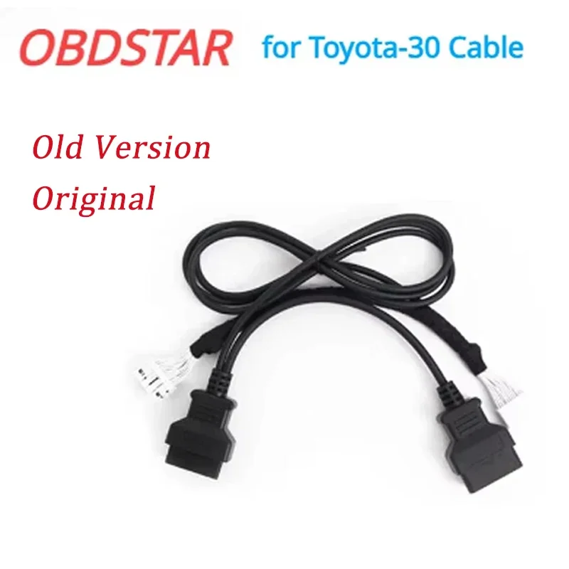 NEW OBDSTAR for Toyota-30 Cable Proximity Key Programming All Key Lost Support 4A and 8A-BA No Need to Pierce the Harness