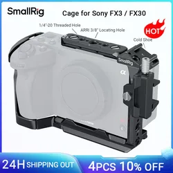 SmallRig-Kit de montage pour appareil photo Sony FX30/FX3, avec serre-câble, sabot froid, accessoires pour micro lumière 4183