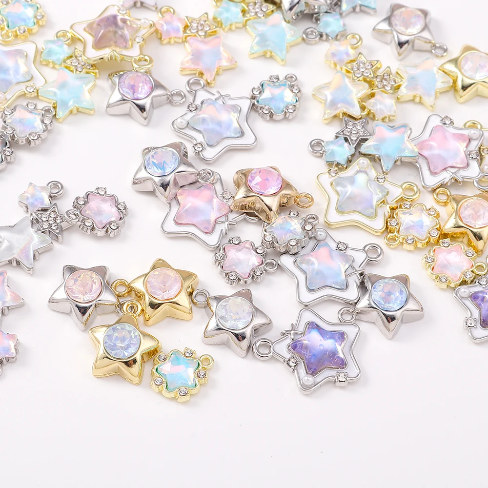 5 Stück zarte Edelstein-Krista – Jewelry Making Gemstones Bewertung und Preis