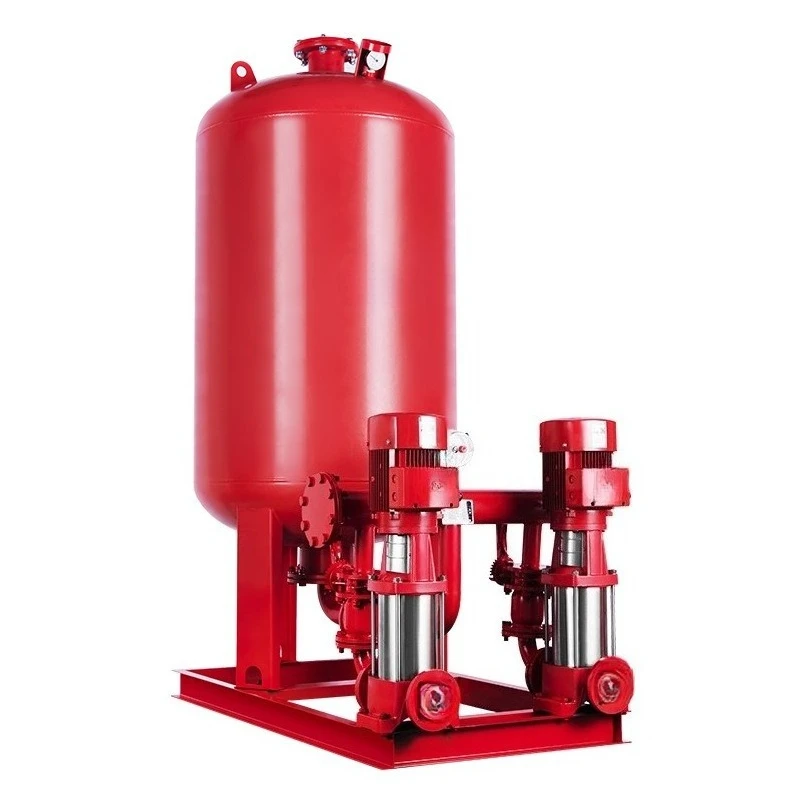 

Indoor and outdoor pressure stabilizing unit complete set of equipment Vertical multi-stage fire pump Long axis fire pump Fire d