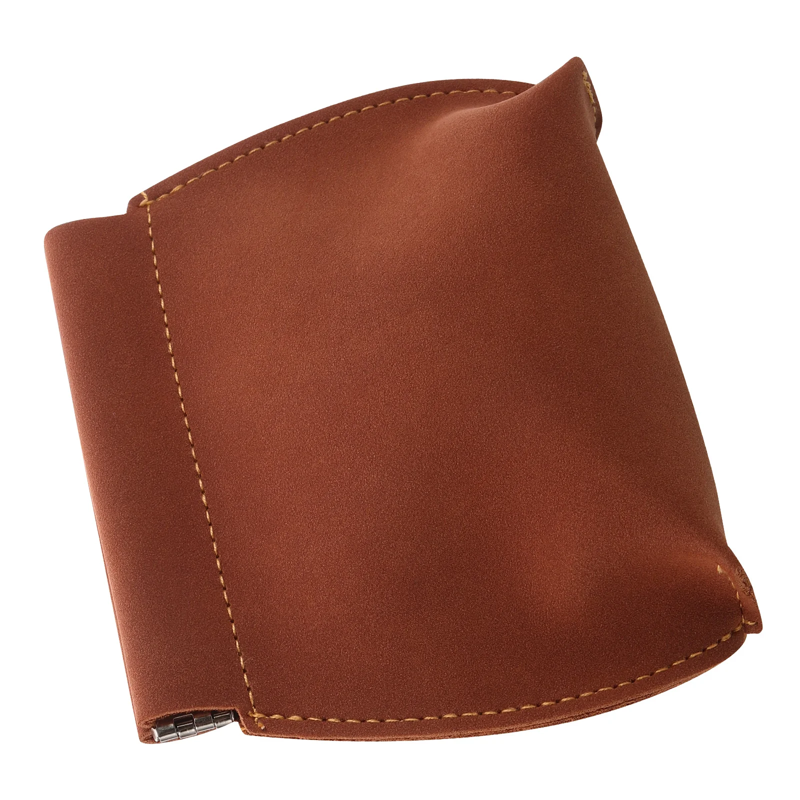 

Automatic Spring Closure Men'S Coin Bag Compact Pu Pouch For Men Portable Vintage Small Wallet Organizer Cosmetics