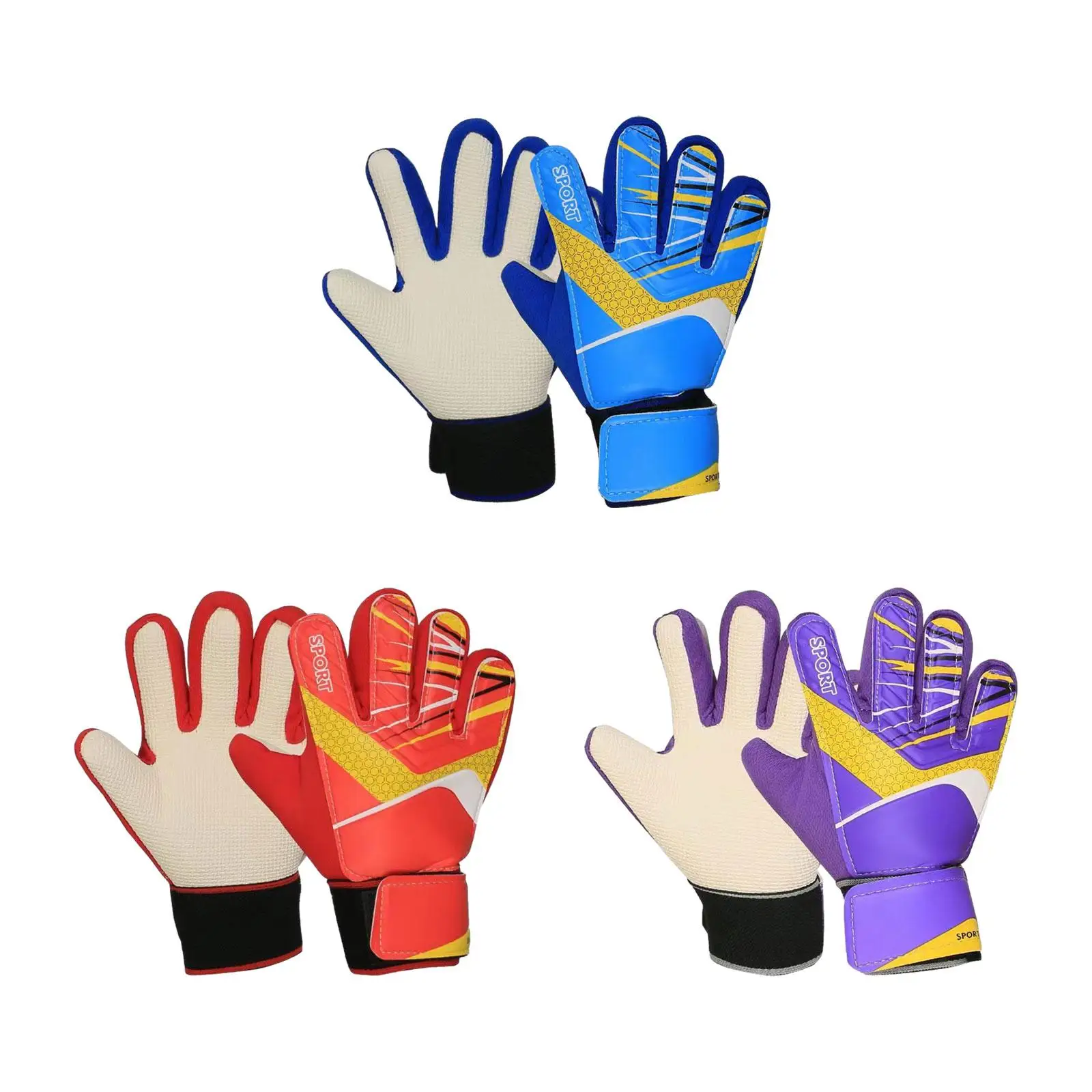 

Adults Goalkeeper Gloves Goalie Gloves High Performance Goalie for Men Women with Grip Palms Nonslip Wrist Sports Gloves