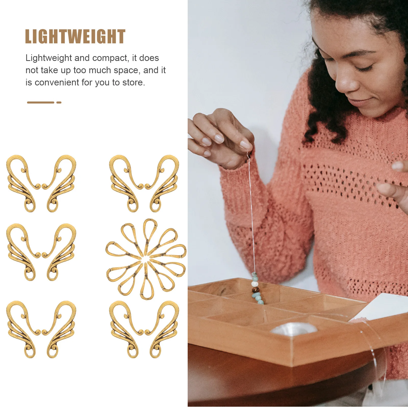 

10Sets Jewelry Toggle Clasps Zinc Alloy Connectors Durable Lightweight DIY Earring Bracelets Necklaces Toggle Clasp