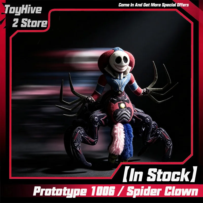 【IN STOCK】 Poppt Chapter 5 Spider Shape Plush Doll Soft Stuffed Game Toy Collectible Ornament For Adult Game Hobby Enthusiasts