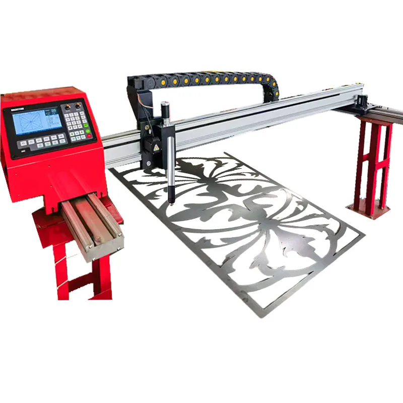 

Portable Plasma Gantry CNC Sheet Metal Steel Plasma Power Supply Cutting NO SLAGS Sheet Cutting Machine