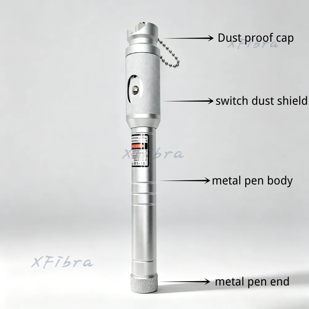 1‑50KM Visual Fault Locator VFL, 10mW 50mW Optional Fiber Optic Red Laser Pen, Fiber Cable Fault Tester