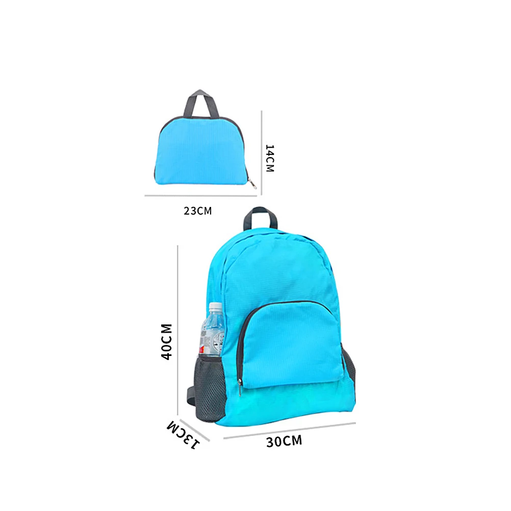 

Ultra-Lightweight Waterproof Foldable Backpack For Travel Hiking Camping Large Capacity Outdoor Daypack Adjustable Straps