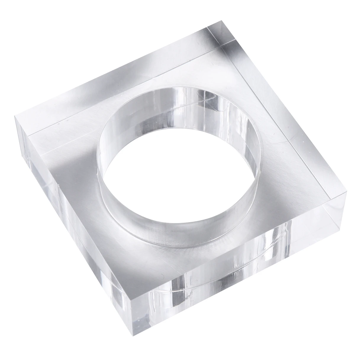 

Napkin Rings Serviette Holders Acrylic Buckle Display Stand Long Lasting Unique Design Wedding Parties Prom Birthdays