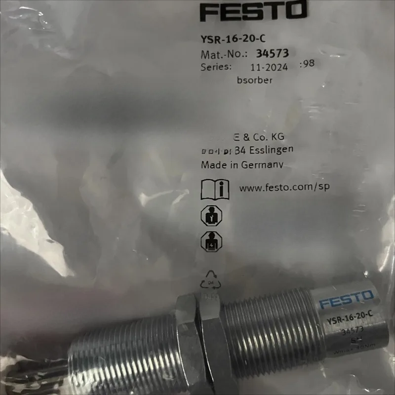 

Parts for FESTO Festo Buffers YSR - 7-5-8 - 8-12-12 - 16 - 20 - C 191199 367509