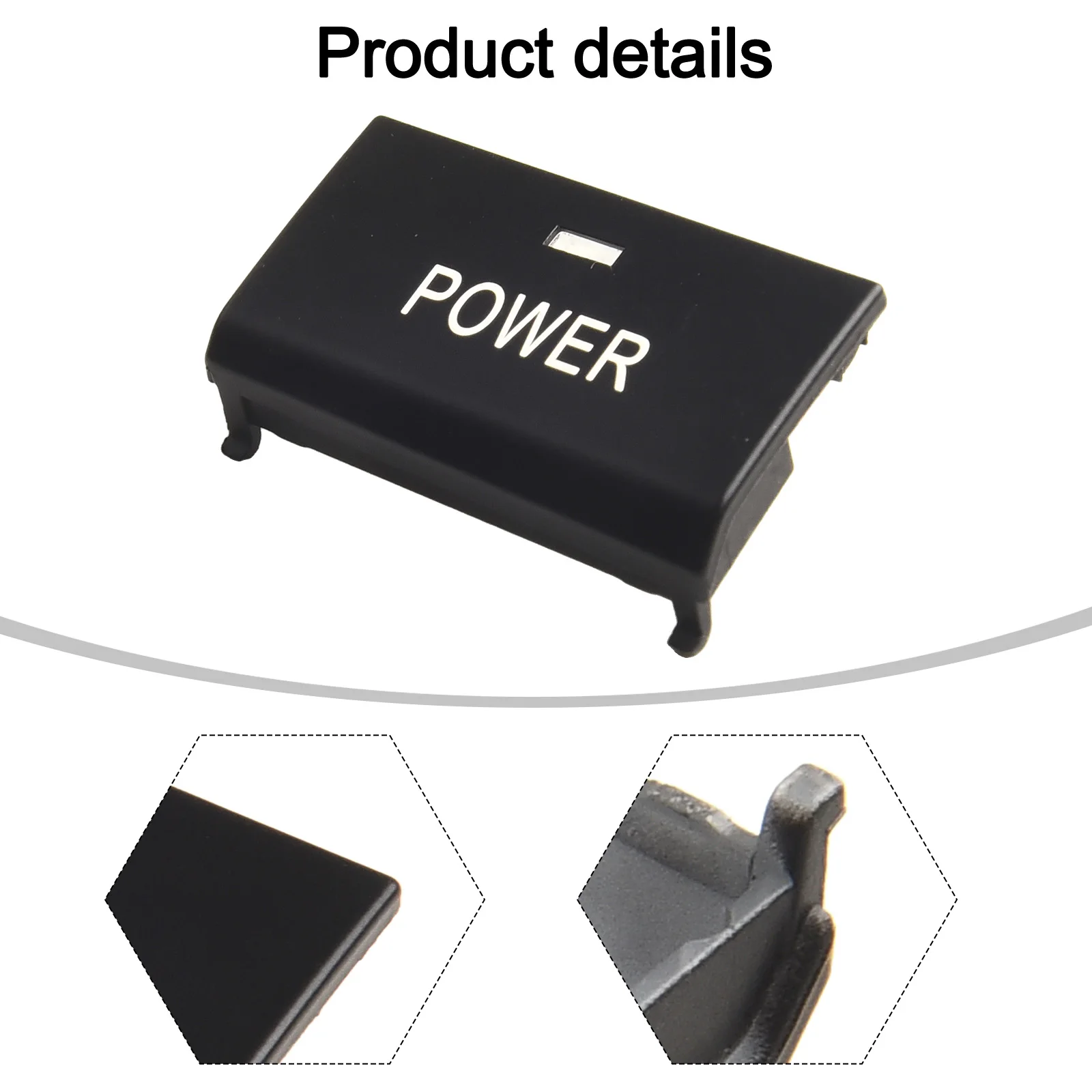 

Console Switch Button Cap Color As Shown Switch Button Cap High Universality Fitment OE Number 61317841136 Plastic Material