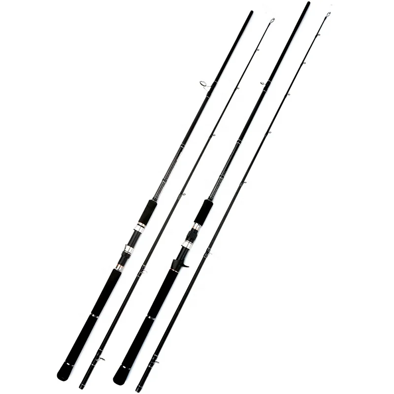 

K Hot Sale H Heavy Power 2.1m 2.4m 2.7m 3m Surf Jigging High Carbon Fiber Sea Lure Baitcasting Spinning Fishing Rods