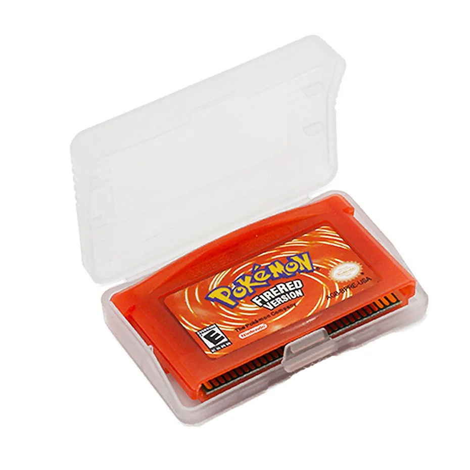 Pokémon-Game Card English Language Emerald Sapphire Series GB NDSL GBC GBA GBM SP Ruby Firered Video Cartridge Console Game Card