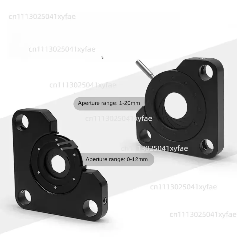 30mm Cage Iris Diaphragm 1-22mm Adjustable Aperture Mechanical Iris for Microscope Camera Condenser Optical Experiment Parts
