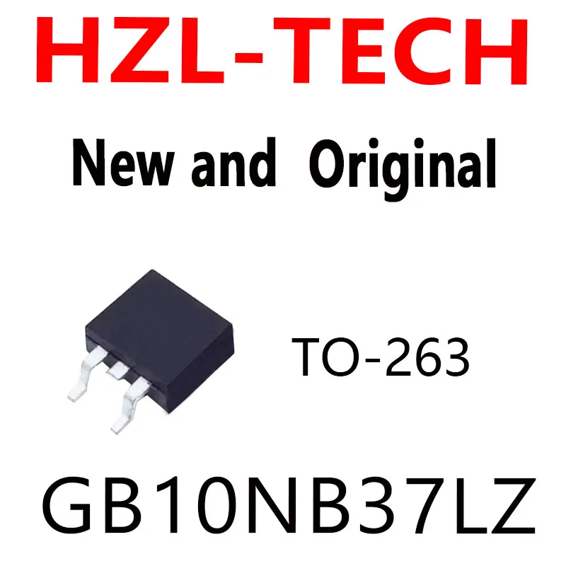 10PCS TGB10NB37LZT4 STGB10NB37LZ STGB10NB37  GB10NB37 10NB37 TO-263 GB10NB37LZ