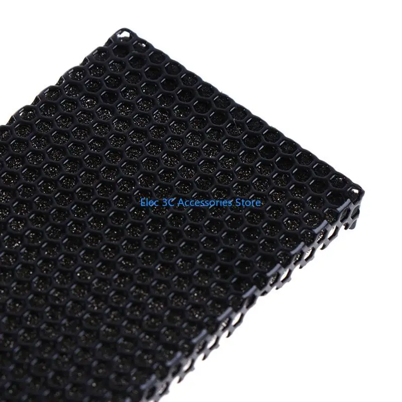 Y51A Opticals Drive Front Panel Bracket Set of 2 with Dustproof Sponges 15.8x4.3cm Size, Perfect for PC Builds