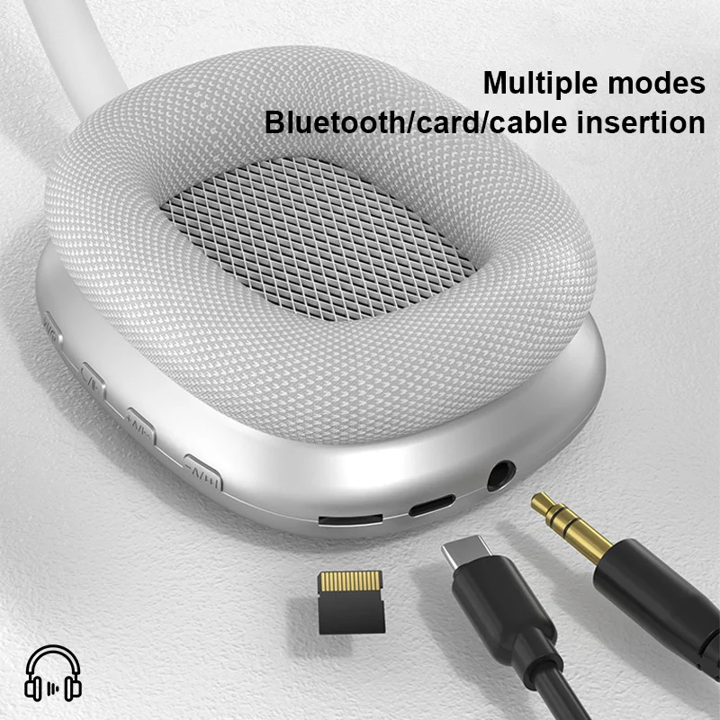 P9 Kulaklıklar Bluetooth Kablosuz Kulaklıklar Mikrofonlu Gürültü Engelleme HiFi Stereo Kulaklık Müzik Spor Oyunu Kulaklıklar Destek TF