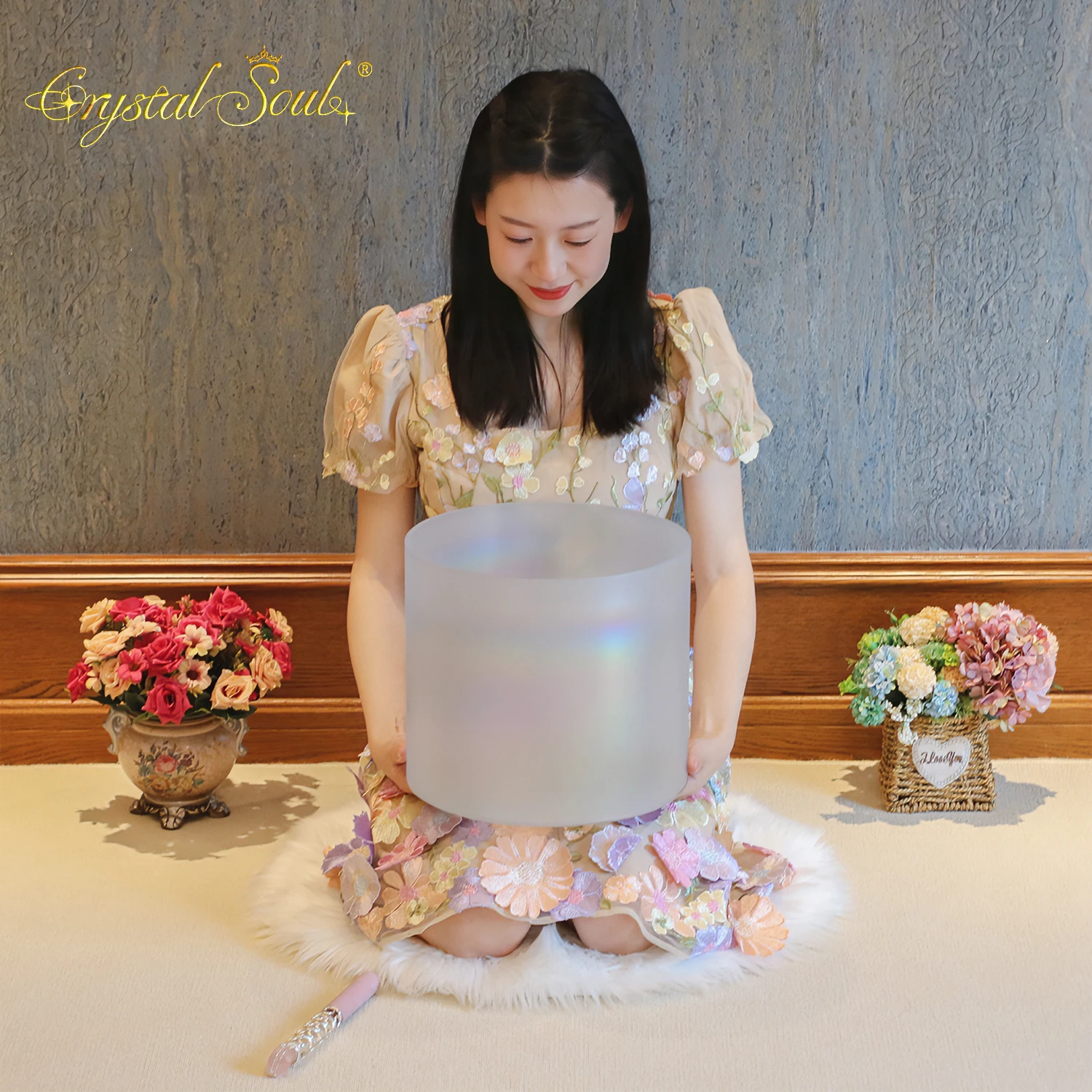 

Кристаллическая поющая чаша Crystal Soul 12 дюймов, 432 Гц, большая, с возможностью индивидуального размера, от производителя, ручная работа, идеальный тон