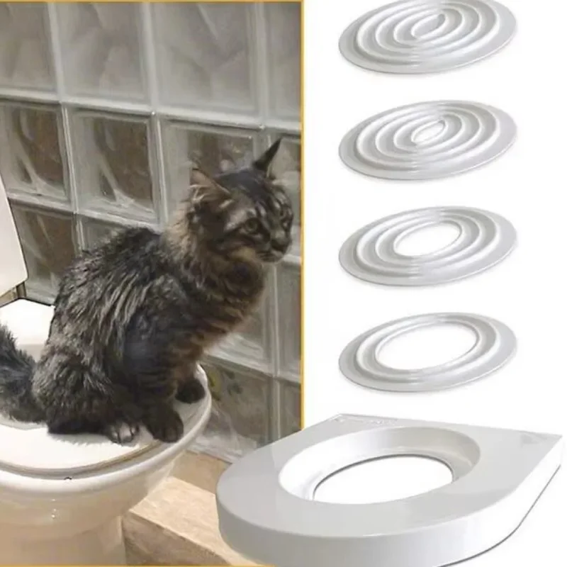 Katzentoilette für den Innenbereich, wiederverwendbar, für Haustiere, Töpfchen, Katzenbedarf, Tablett, professionelles Kit, Kitty-Toiletten, Katzensystem, Trainingstoilette