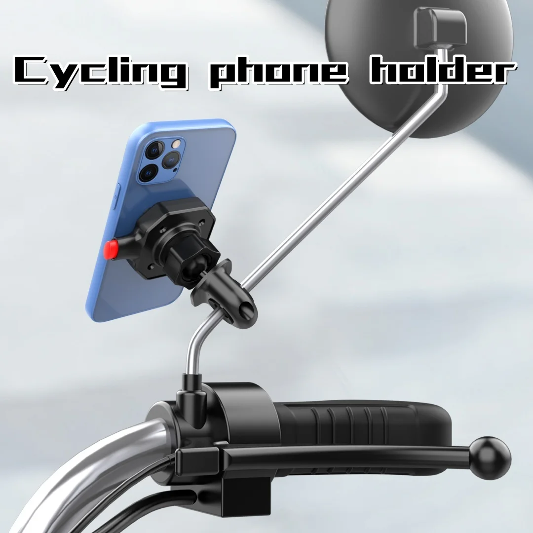 New Multi functional Cycling Phone Stand Electric Motorcycle Stand with Shock Absorber Outdoor Cycling Navigation Equipment