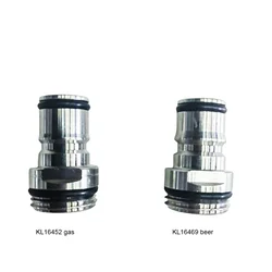 KegLand Cornelius Type Ball Lock Liquid/Gas Post with 1/2