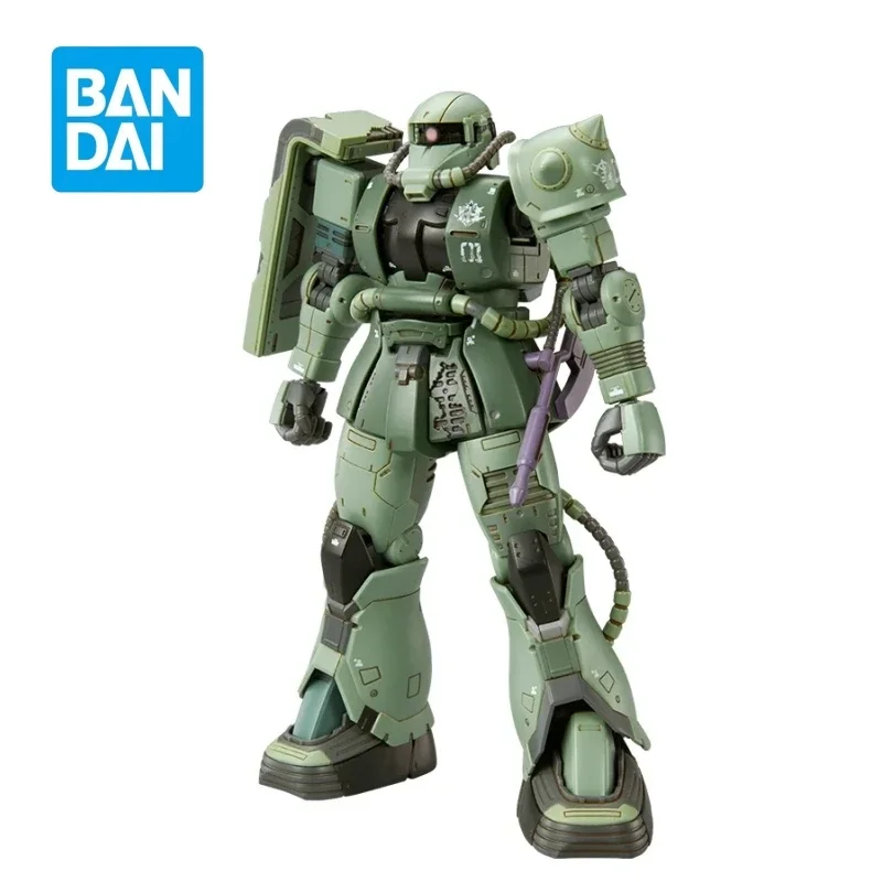 

Genuine Bandai Anime GUNDAM CUCURUZ DOAN'S ZAKU HG 1/144 MS-06F Assembled Model Toy Action Figure Gift Collection Children Boys