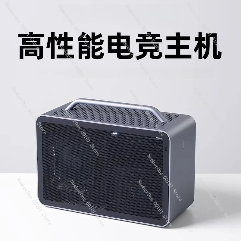 

For SF3 9800X3D RTX5080 Portable ITX Portable Aluminum Alloy Host A4 Desktop Computer