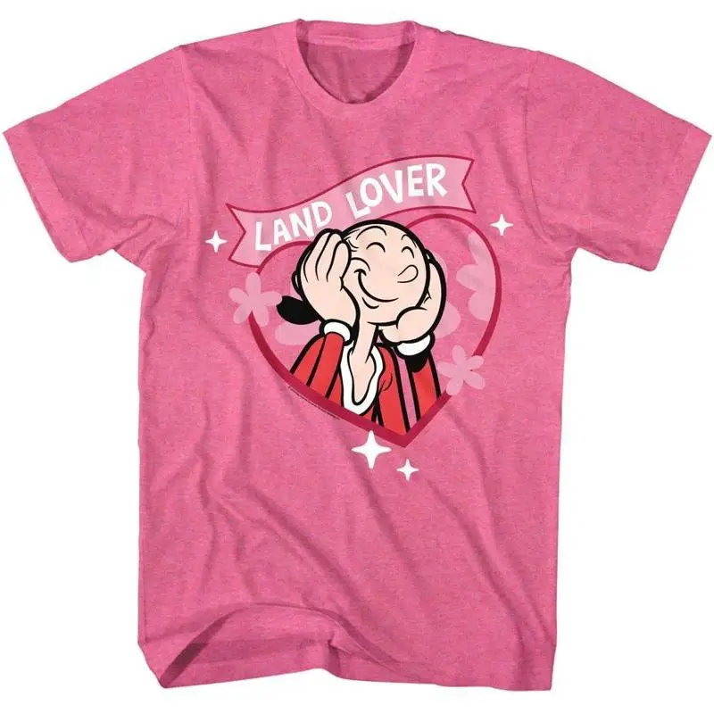 

Мужская футболка Olive Oyl Heart Land Lover