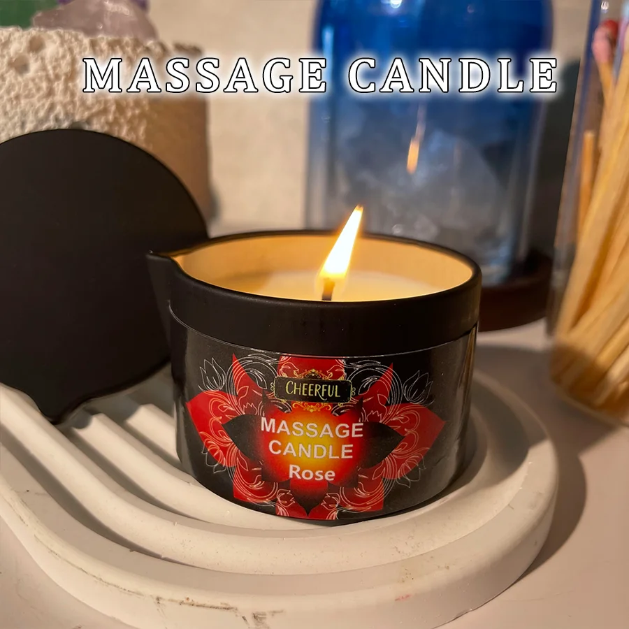 Massageölkerze, Duftkerze, SM Product Spa Essentials, Körperölkerze, ein perfektes Geschenk für Familie und Freunde