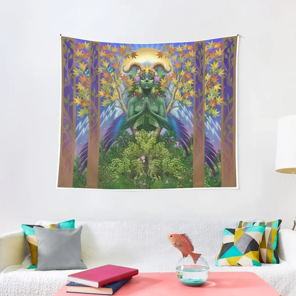 

Holy Gaia Tapestry Wall Hanging Decor Wallpapers Home Decor Decorative Wall Mural Tapestry