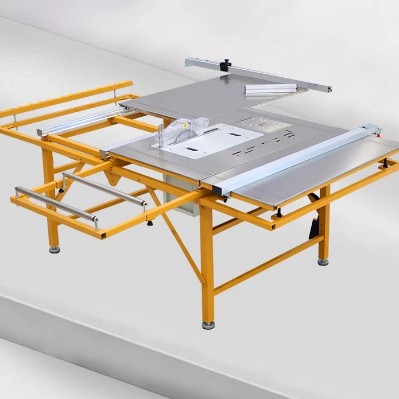 

Woodworking panel 45 degree 90 degree slide table circular cutting board mobile table saw machine