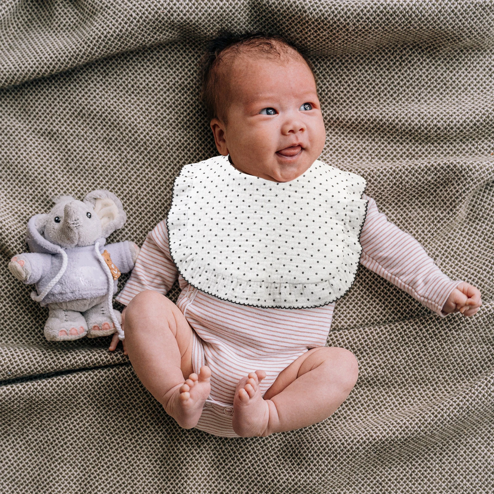 

Детский нагрудник для слюней, хлопковая бандана для кормления, нагрудники, впитывающие, удобные, с застежкой, очаровательные принты, нагрудник для новорожденных и малышей