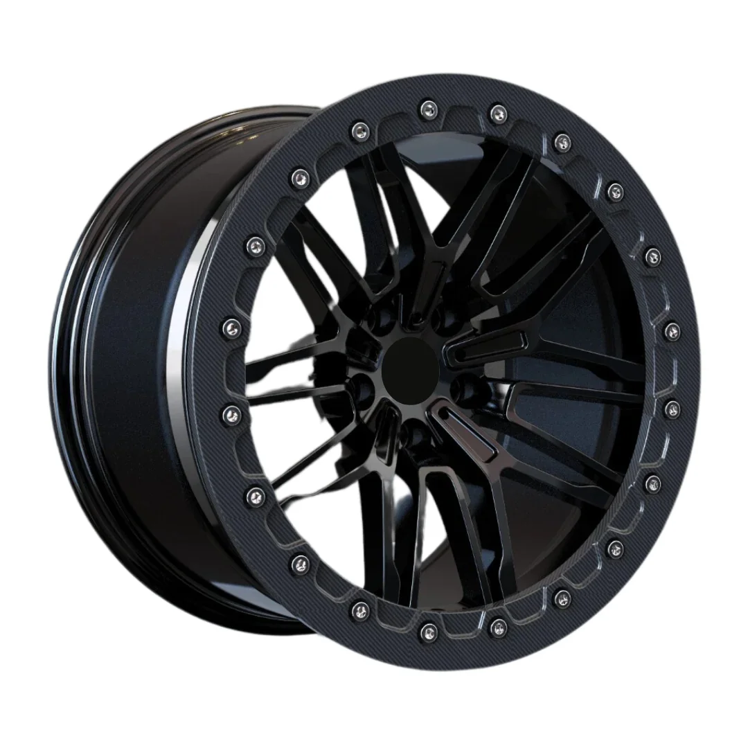 KYKY جنوط Beadlock مقعرة عميقة 5x115 6x139.7 5x120 15 17 18 بوصة عجلات سباق السحب لدودج تشالينجر الجحيم القط