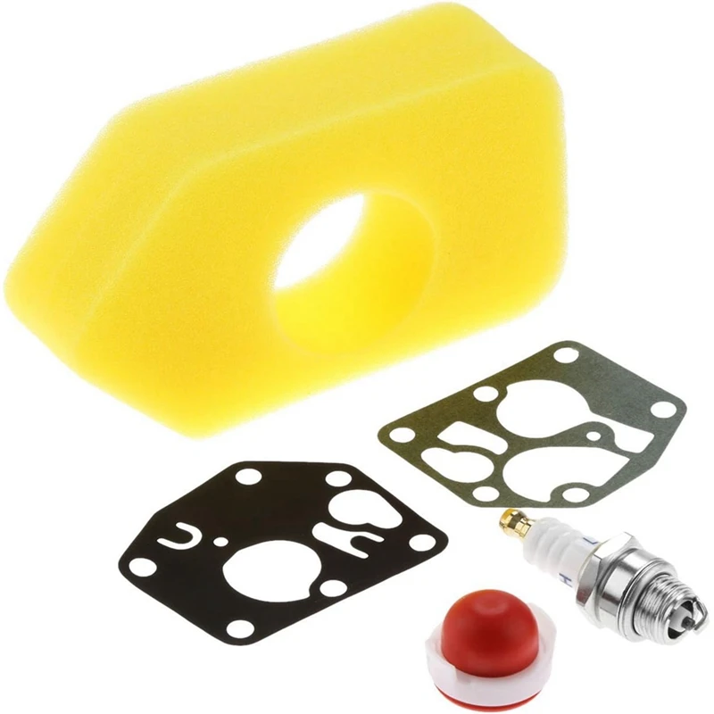 1Set Air Filter Primer Bulb Spring Diaphragm Gasket Spark Plug Plastic+Metal Spare Parts For Sprint And Classic Series Engines