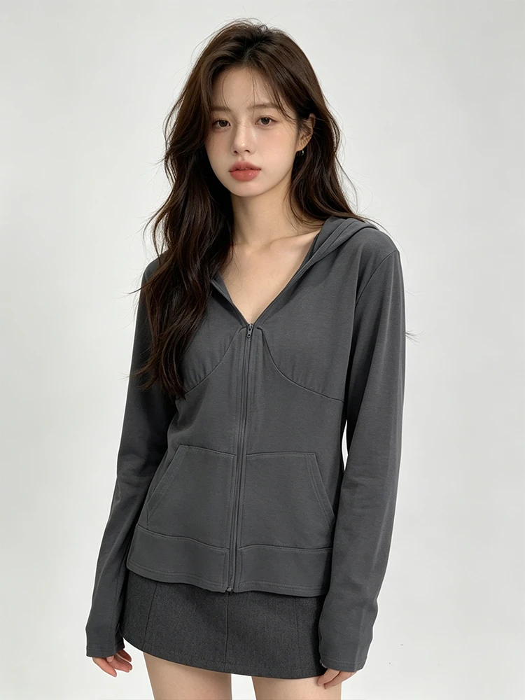 Unique Stylish Hooded Sun Protection Thin Long Sleeve Women's Jacket Summer 2026 New Popular Fashionable Women's Outerwear