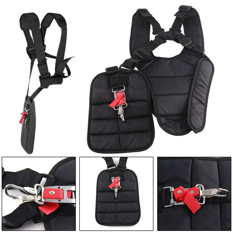 AB33-3X Trimmer Shoulder Harness Strap Belt Lawn Mower Grass String For Brush Cutter Trimmer Garden Power Pruner