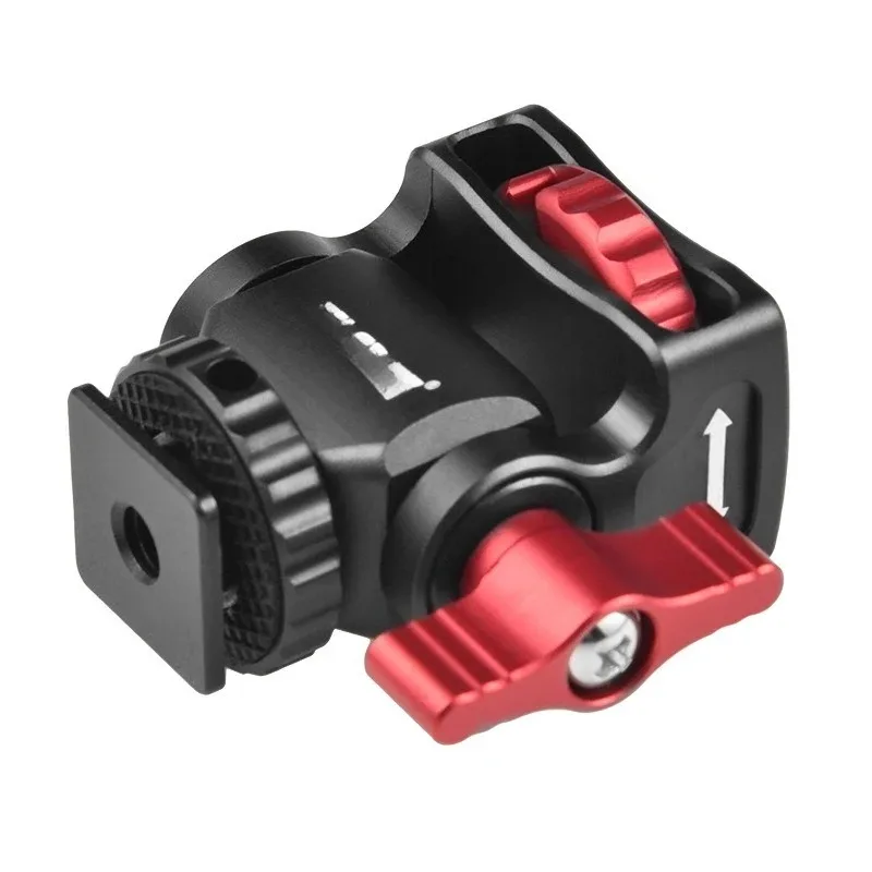 Mini all 360 degrees can be rotated, microphone fill light pitch adjustment