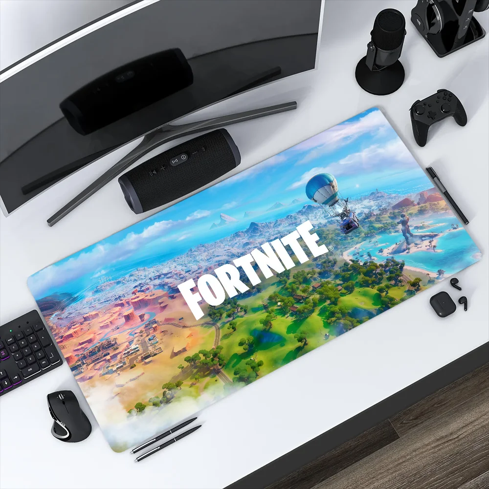 Mauspad, Schieß-Mauspad, rutschfest, mit Lockedge, für Büro, Studenten, F-FORTNITE, Spiel, Gaming, verdickt, Survival, großes Schreibpad, Kissen