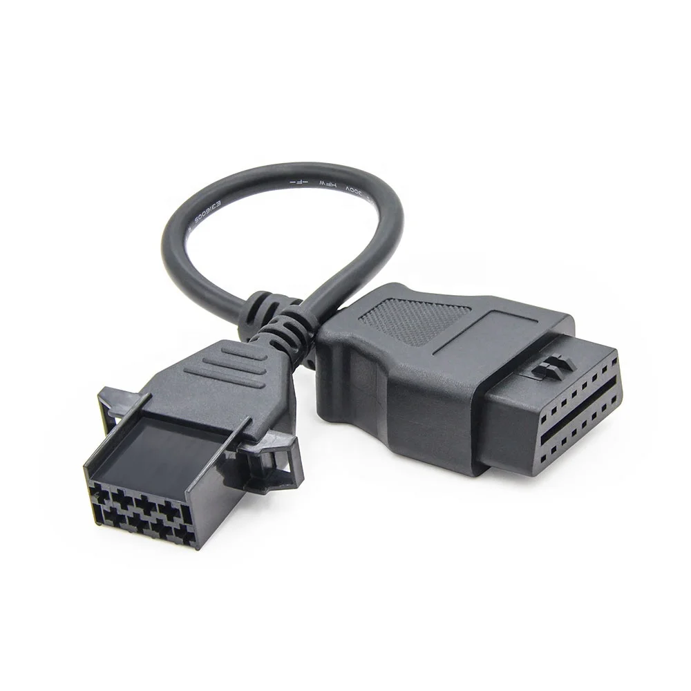 Factory Price 8pin Connector OBD1 to 16pin OBD2 Truck Cable 8pin OBD Adapter for VLV