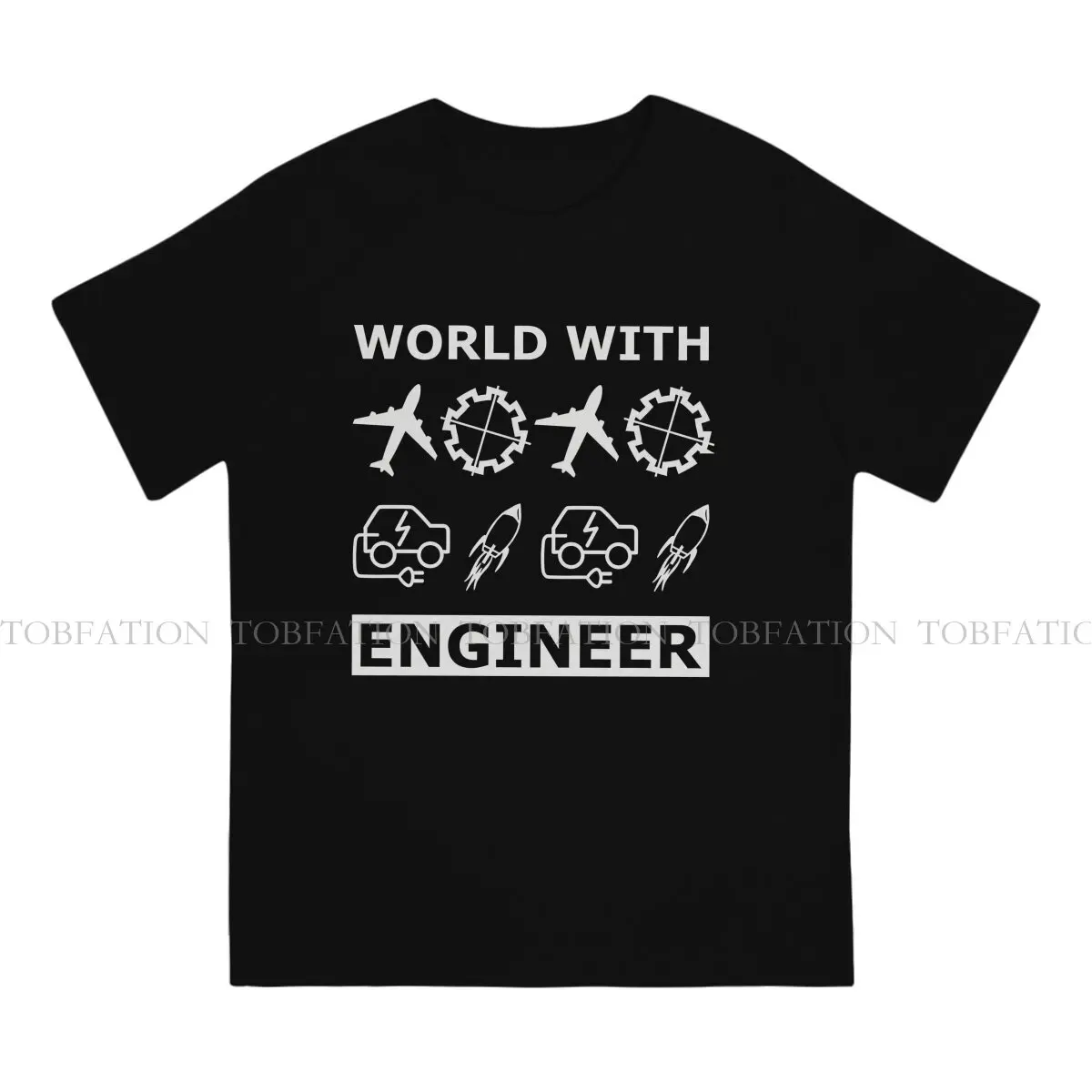 Fly Graphic TShirt Engineer Electrical Electrician Creative Streetwear Leisure T Shirt Male Tee Unique