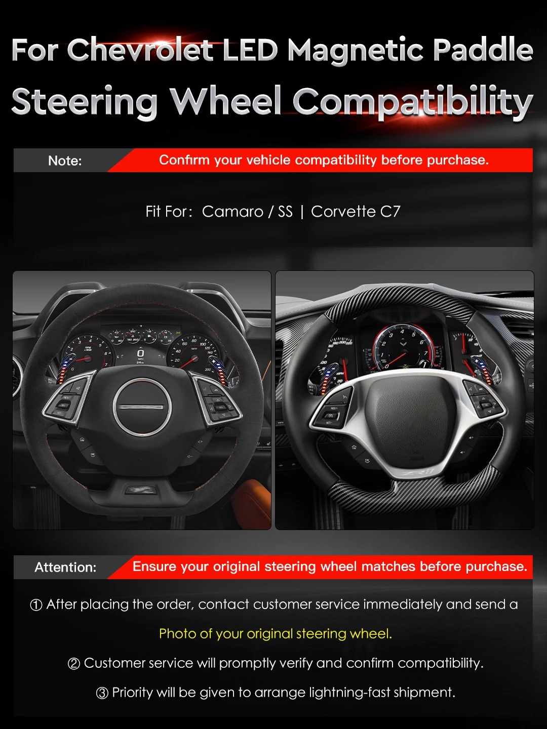 MC LED Aluminum Alloy Carbon Fiber Magnetic Paddle Shifters for For Audi B9 / B9.5 Series A5 A6 A7 A8 Q5 Q7 Q8 RS2 RS3