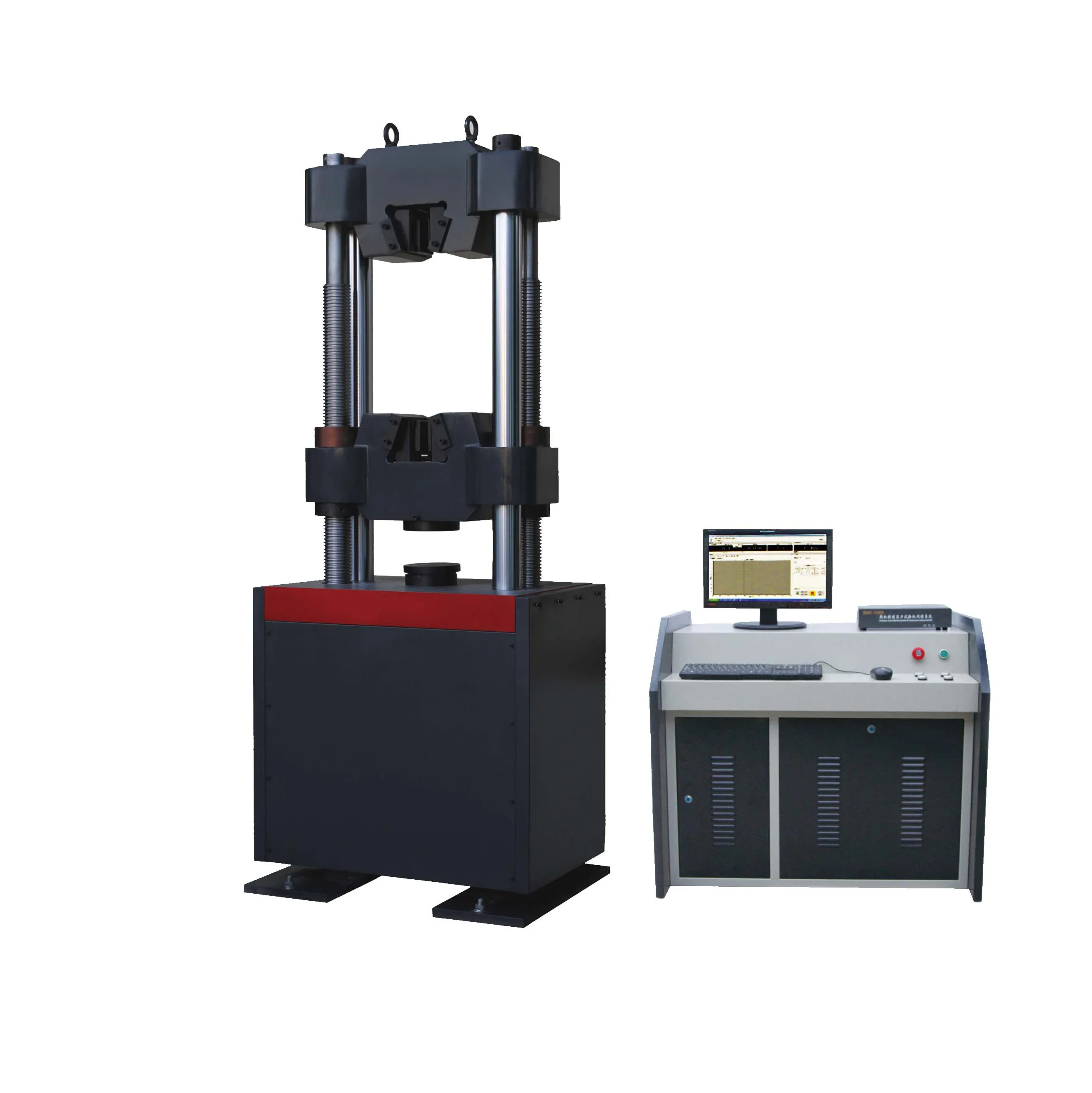 Механическое испытательное оборудование ASTM A370/гидравлическая универсальная машина для испытания на растяжение стали
