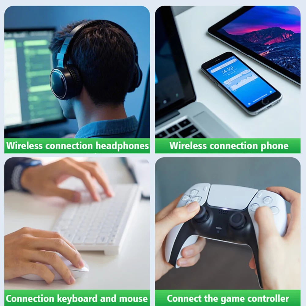 900 Мбит/с Wi-Fi USB Bluetooth-адаптер WiFi6 двухдиапазонный 2,4G + 5,8 ГГц 4 антенный ключ USB 2.0 высокоскоростной приемник беспроводной карты для ноутбука