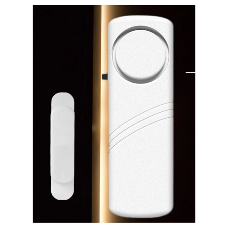 A37T-Arma magnetica per porta Sensore di apertura porta antifurto per casa 10 pezzi Allarme antifurto per porte e finestre senza fili