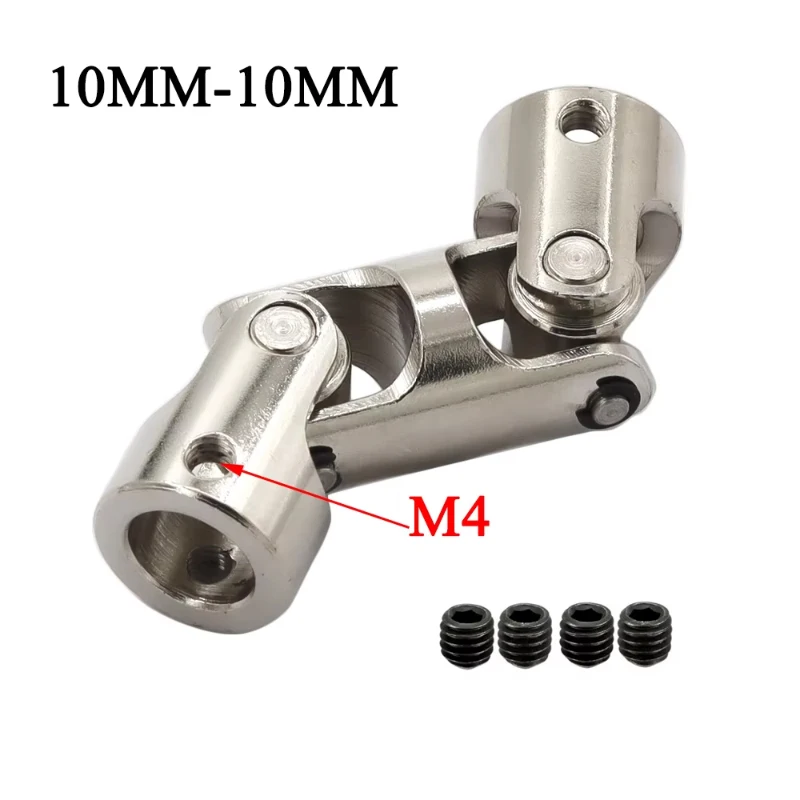 1pcs Universal Joint Coupling 3-Section Metal for RC Car Boat Model and Motor Optical Shaft Drive Connector