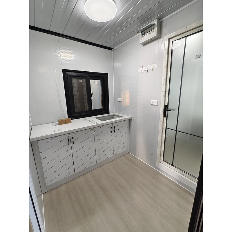 Prefab Tiny House Modular Garden Shed Studio With Bathroom Outdoor Container Apartment Use image 5