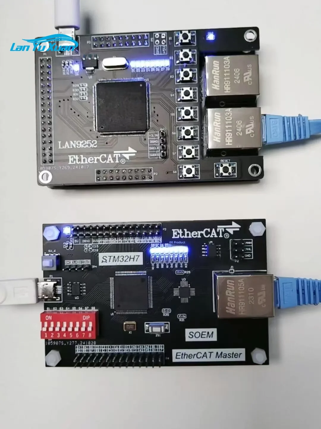 SOEM EtherCAT Master for STM32H743 Supporting Slaves Such As LAN9252 AX58100 and ET1100 From China